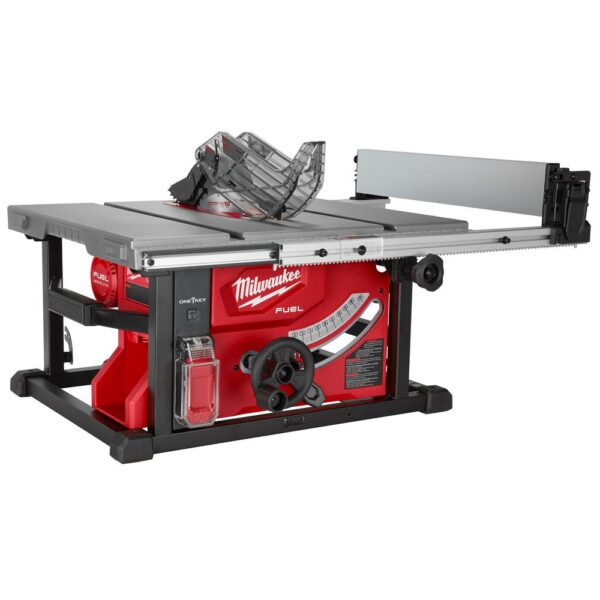 Milwaukee M18 FUEL ONE-KEY 18- volt Lithium-Ion Brushless Cordless 8-1/4 in. Table Saw Kit W/ (1) 12.0Ah Battery & Rapid Charger
