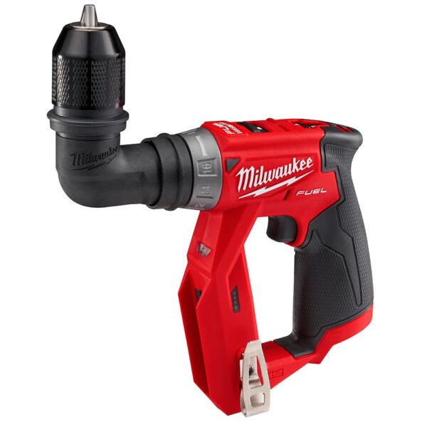 Milwaukee M12 FUEL 12-Volt Lithium-Ion Brushless Cordless 4-in-1 Installation 3/8 in. Drill Driver with 4 Tool Head (Tool-Only)
