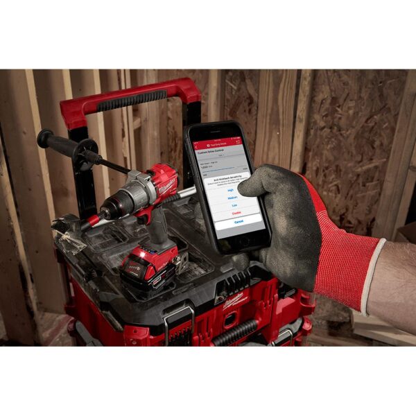 Milwaukee M18 FUEL ONE-KEY 18-Volt Lithium-Ion Brushless Cordless 1/2 in. Drill Driver Kit with Two 5.0 Ah Batteries Hard Case