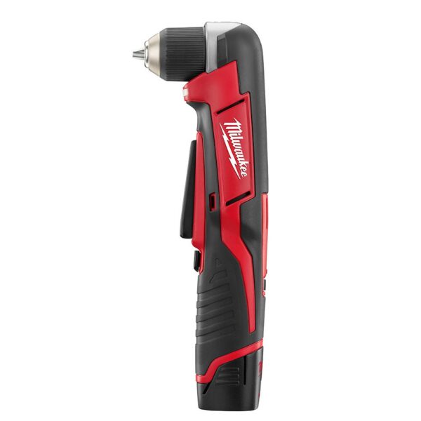 Milwaukee M12 12-Volt Lithium-Ion Cordless Combo Tool Kit (3-Tool) with M12 Right Angle Drill