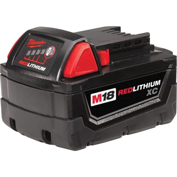 Milwaukee M18 18-Volt Lithium-Ion Cordless Combo Tool Kit (4-Tool) w/ 2 Additional 5.0Ah Batteries