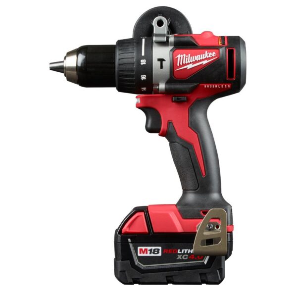 Milwaukee M18 18-Volt Lithium-Ion Brushless Cordless Hammer Drill and Impact Combo Kit w/ M18 Oscillating Multi-Tool