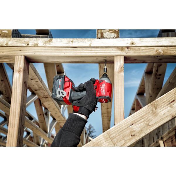 Milwaukee M18 FUEL 18-Volt Lithium-Ion Brushless Cordless Hammer Drill/HACKZALL/ Impact Driver Combo Kit (3-Tool) 4-Batteries