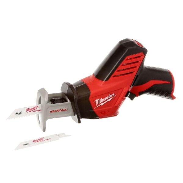 Milwaukee M12 12-Volt Lithium-Ion HACKZALL Cordless Reciprocating Saw with Free 4.0 Ah M12 Battery