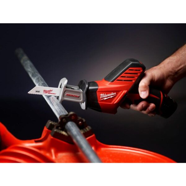 Milwaukee M12 12-Volt Lithium-Ion HACKZALL Cordless Reciprocating Saw Kit with (1) 1.5Ah Batteries, Charger & Tool Bag