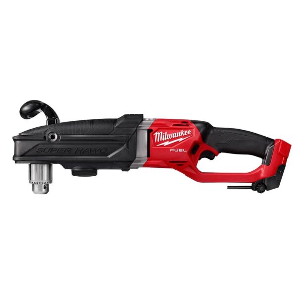 Milwaukee M18 FUEL 18-Volt Lithium-Ion Brushless Cordless GEN 2 Super Hawg 1/2 in. Right Angle Drill (Tool-Only)