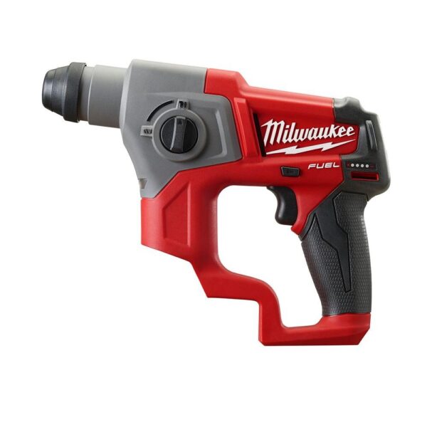 Milwaukee M12 FUEL 12-Volt Lithium-Ion 5/8 in. Brushless Cordless SDS-Plus Rotary Hammer (Tool-Only)
