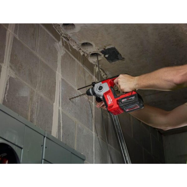 Milwaukee M18 18-Volt Lithium-Ion Cordless 5/8 in. SDS-Plus Rotary Hammer Kit W/(1) 3.0Ah Battery, Charger, Hard Case