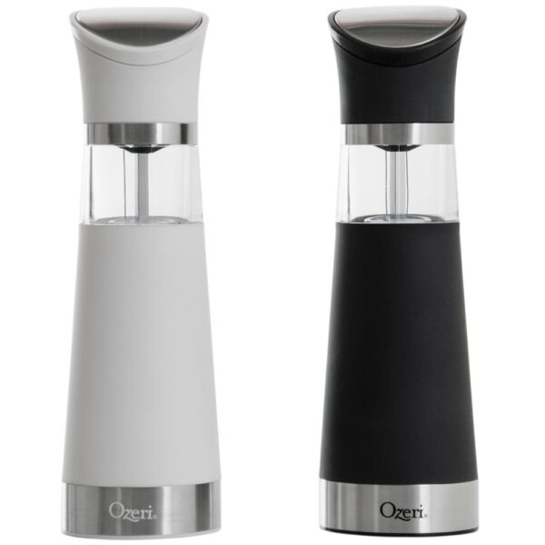 Ozeri Graviti Pro Electric Salt and Pepper Grinder Set, BPA-Free