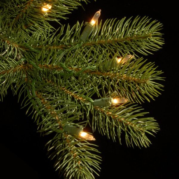 National Tree Company 6.5 ft. Downswept Douglas Slim Fir Artificial Christmas Tree with Clear Lights
