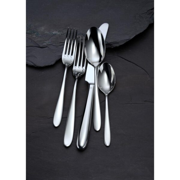 Oneida Mascagni II Silver 18/0 Stainless Steel Round Bowl Soup Spoon (12-Pack)