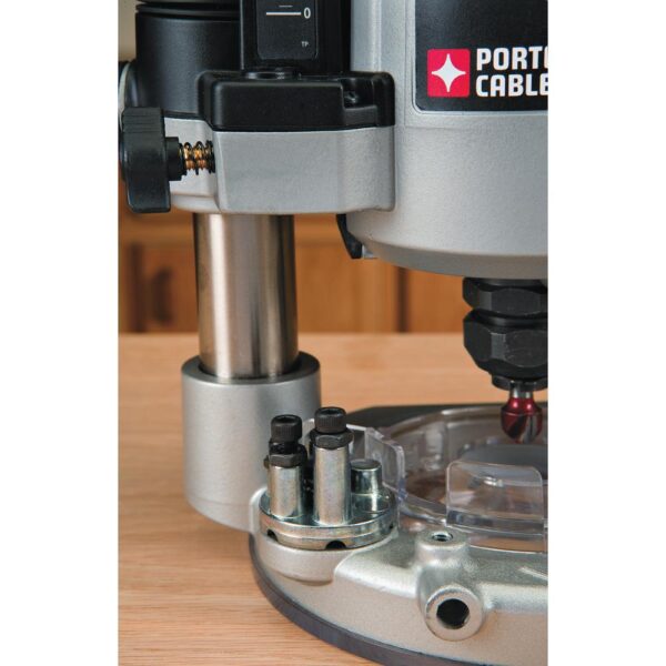 Porter-Cable 2-1/4 Peak HP, Multi-Base Router Kit with GripVac Attachment