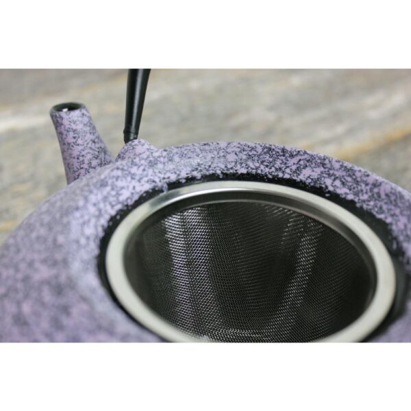 BergHOFF Studio 5.6-Cup Cast Iron Purple Teapot