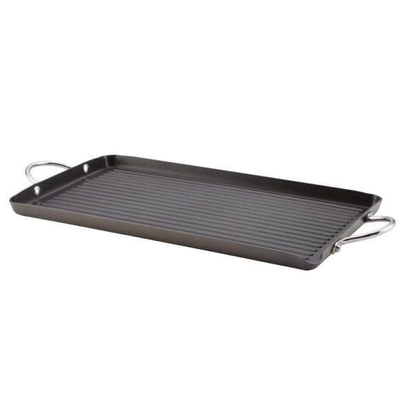 Rachael Ray Aluminum Grill Griddle with Nonstick Coating