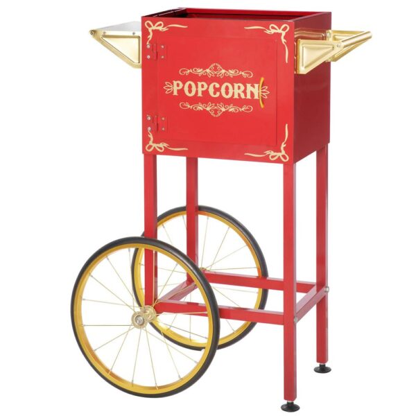 Great Northern 4 oz. - 8 oz. Red Popcorn Machine Replacement Stand / Cart