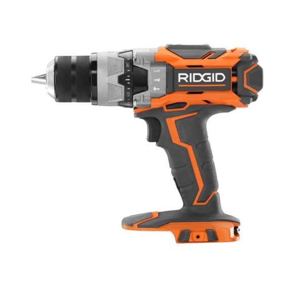 RIDGID 18-Volt Lithium-ion Cordless 1/2 in. Hammer Drill/Driver (Tool Only)