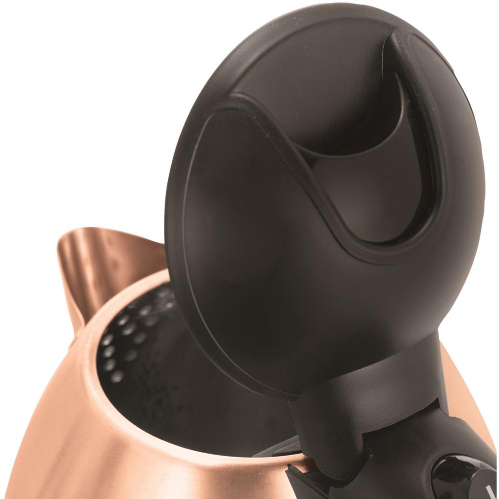 brentwood Rose Gold 7-Cup Cordless Electric Kettle at