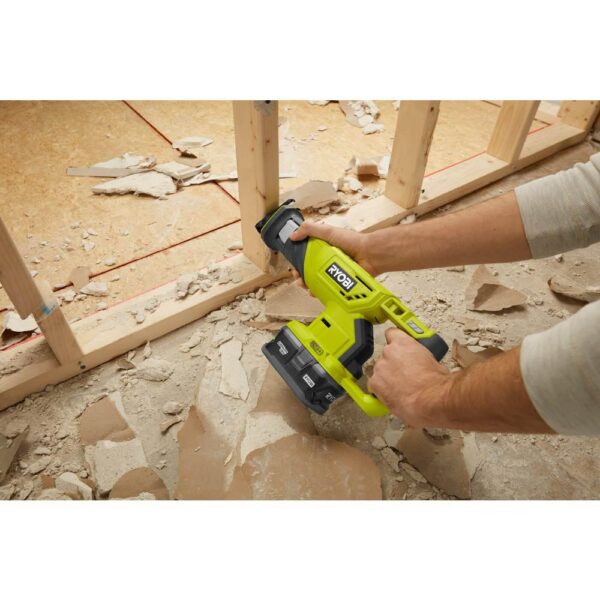 RYOBI ONE+ 18V Cordless Reciprocating Saw and 6-1/2 in. Circular Saw Combo Kit (Tools Only)