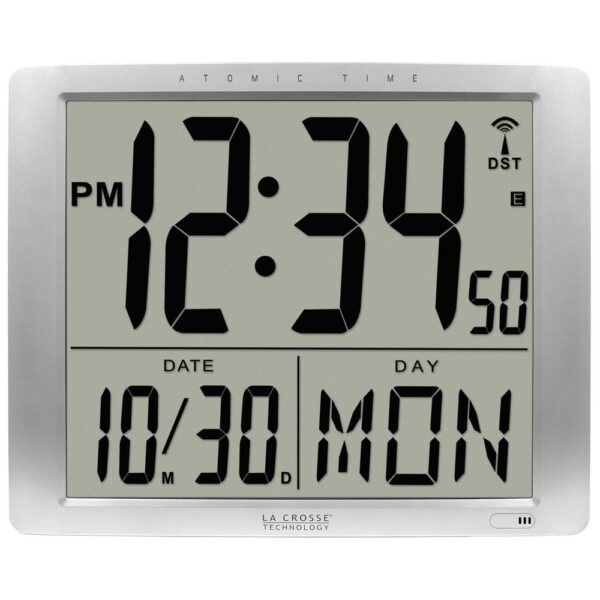 La Crosse Technology 20 in. Extra Large Digital Atomic Wall Clock