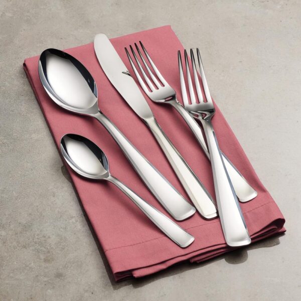 Tramontina Pacific 20-Piece 18/10 Stainless Steel Flatware Set