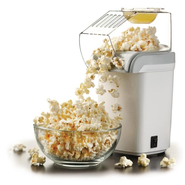 Brentwood Appliances 1,200 W 64 oz. White Hot Air Popcorn Machine