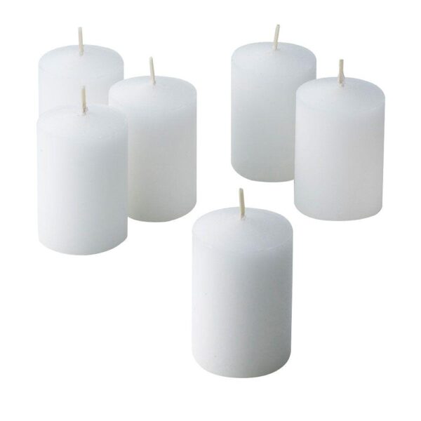 Light In The Dark White Unscented Votive Candles (Set of 36)